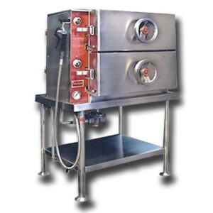 Cocedor de Alimentos a Vapor de 2 Compartimientos Madipsa CVD2